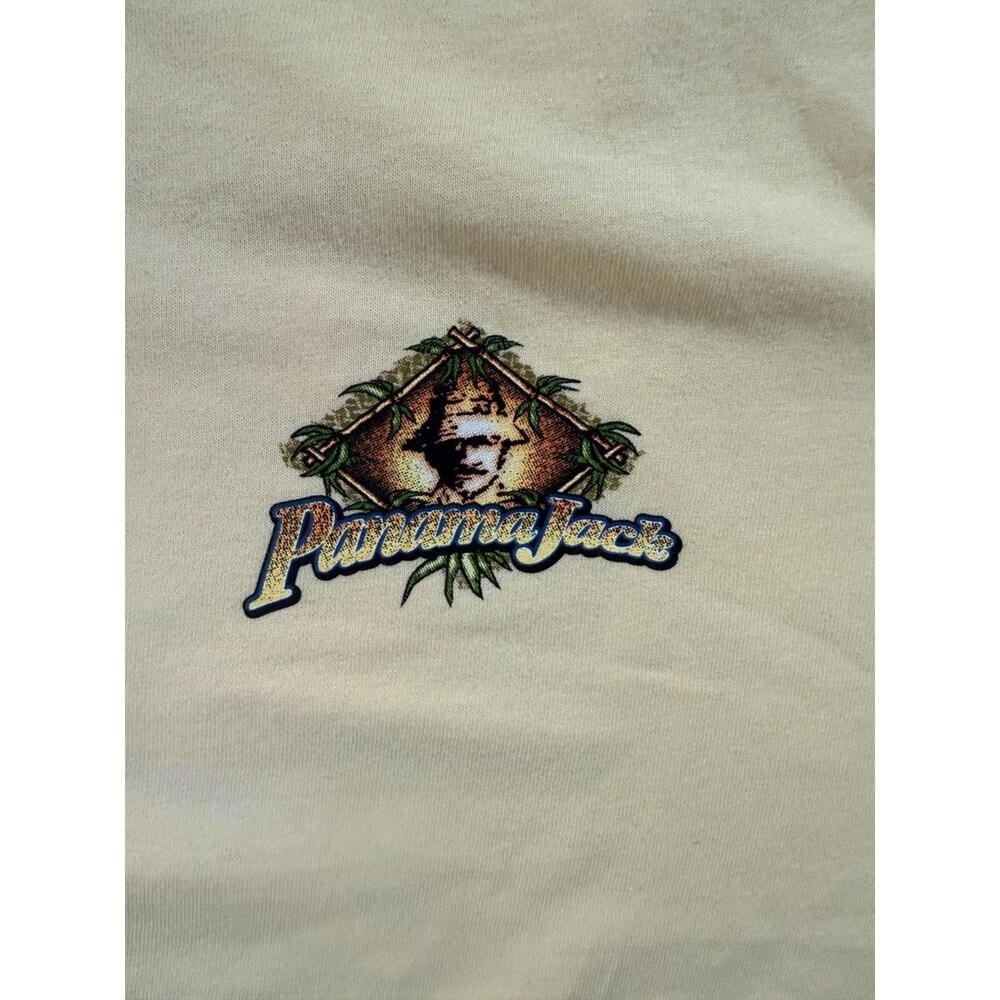 Panama Jack "Tropical Man" Yellow Short Sleeve T-Shirt Size Medium - Picture 2 of 9